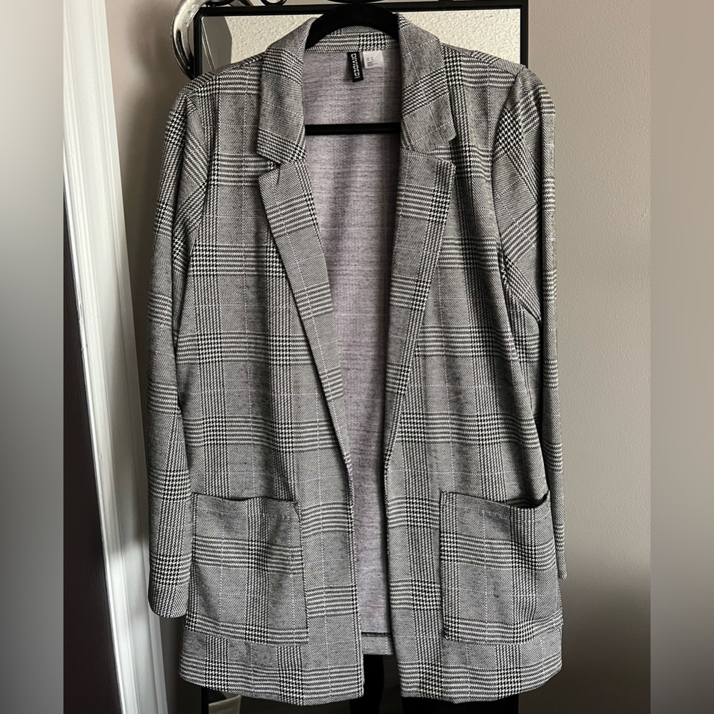 H&M Plaid Blazer